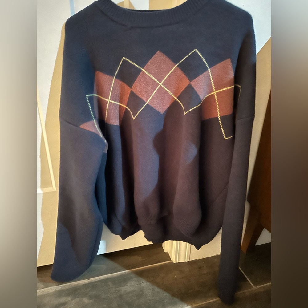 Red (Taylor's Version) Argyle Sweater - 3XL (fits like an oversized large/xl)